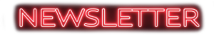 Newsletter Schrift Neon