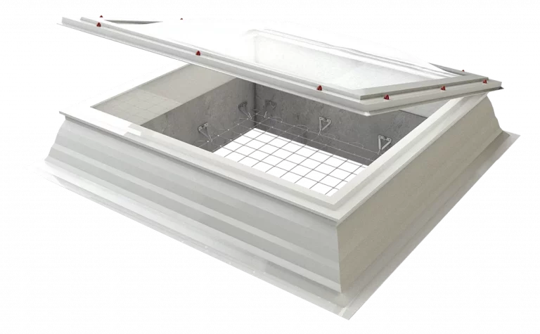 Lichtkuppeln mit Durchsturzsicherung für Sicherheit